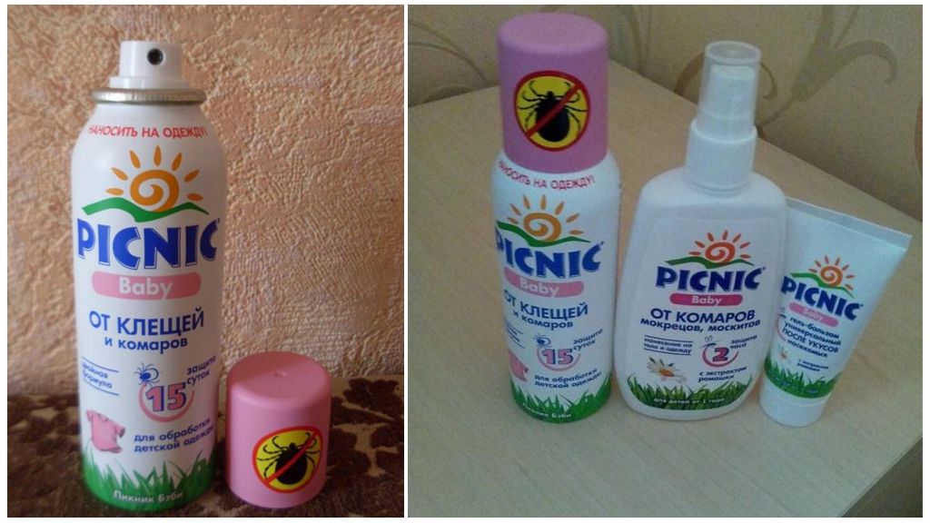 Tick ​​och myggspray aerosol Picnic Baby